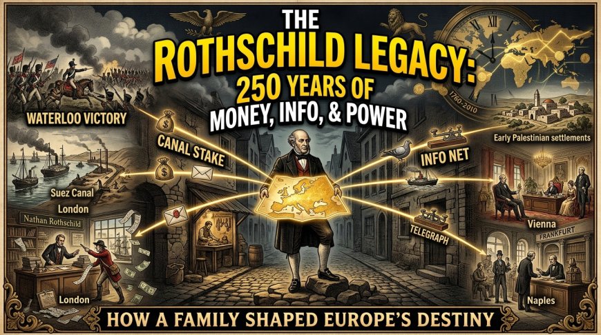 How Did One Family Turn the Whole World Into Its Puppet? | The Rothschilds