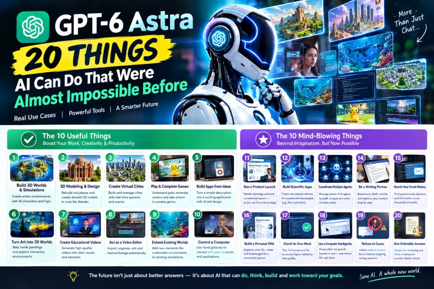 GPT-6 Astra: 20 Real Examples From Useful to Almost Impossible